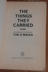 TIM O’BRIEN – The Things They Carried (Trade Paperback, 1991) – Penguin Books