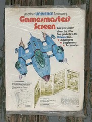 Universe SPI Games Masters Screen Game Book Logs 1981 Dragon Quest
