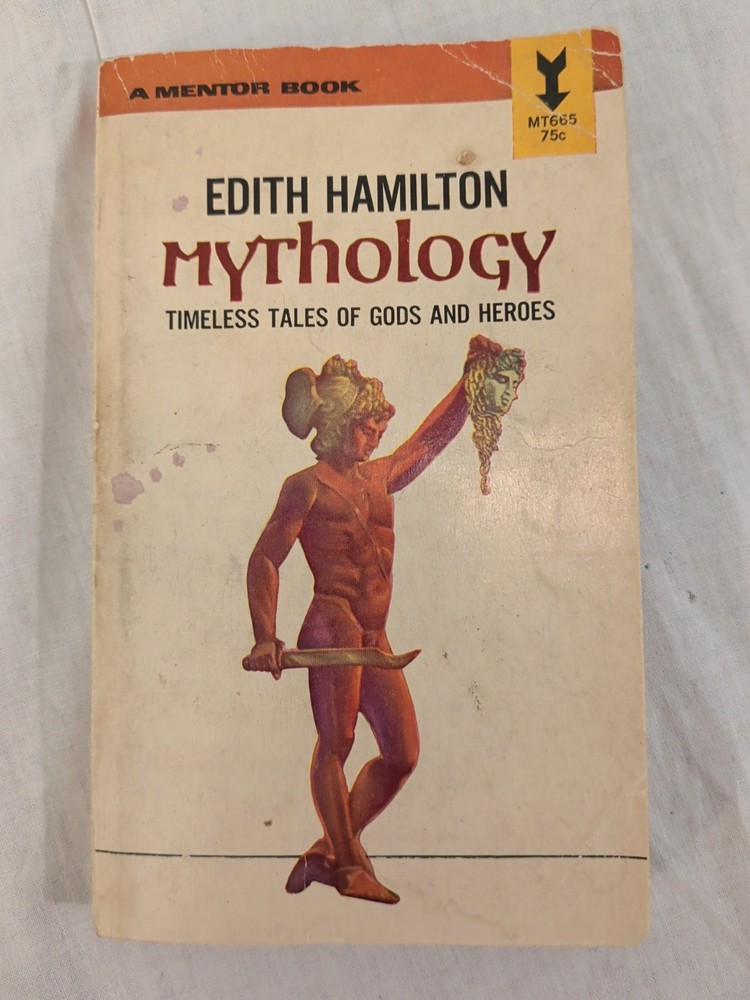 MYTHOLOGY By Edith Hamilton 1942, 28th Printing 1963 Paperback