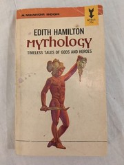 MYTHOLOGY By Edith Hamilton 1942, 28th Printing 1963 Paperback
