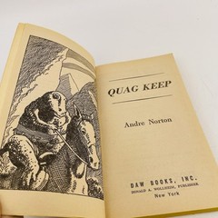 Quag Keep Andre Norton 1979 First DAW Printing Sci-fi SFF Fantasy DAW Books PB