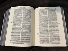 1560 geneva bible (text) All Black leather With Apocrypha With Reformer Notes