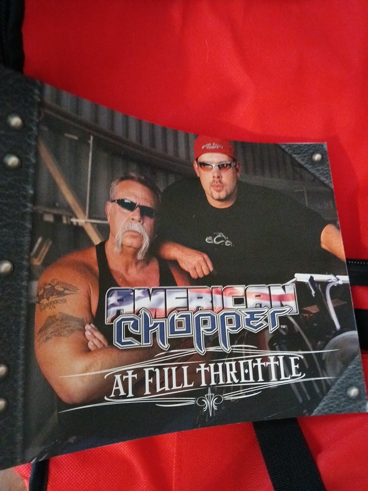 American Chopper At Full Throttle by Mike Flaherty 2004 Discovery Channel Book