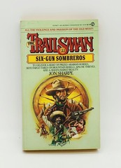 Jon Sharpe lot of 13 different Western paperback books from The Trailsman Series