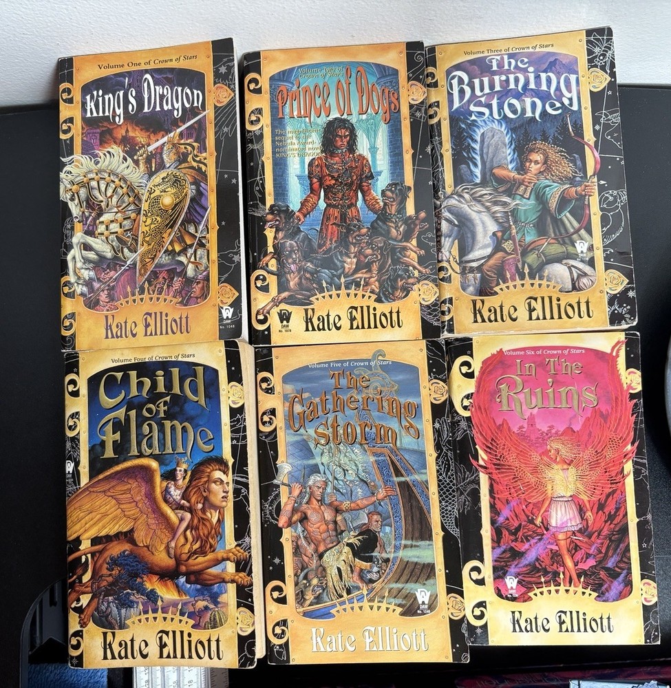 Crown of Stars Series Lot of 6 by Kate Elliott Book 1-6 Epic Fantasy PB