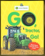 Go, Tractor, Go! by Dorling Kindersley Staff + John Deere (2009) NEW, Unopened~
