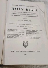 Holy Bible Concordance New Scofield Reference Edition 1967 Oxford Blue