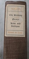 1902 The Robbers by Friedrich Schiller Luxury Edition #15 of 1,000