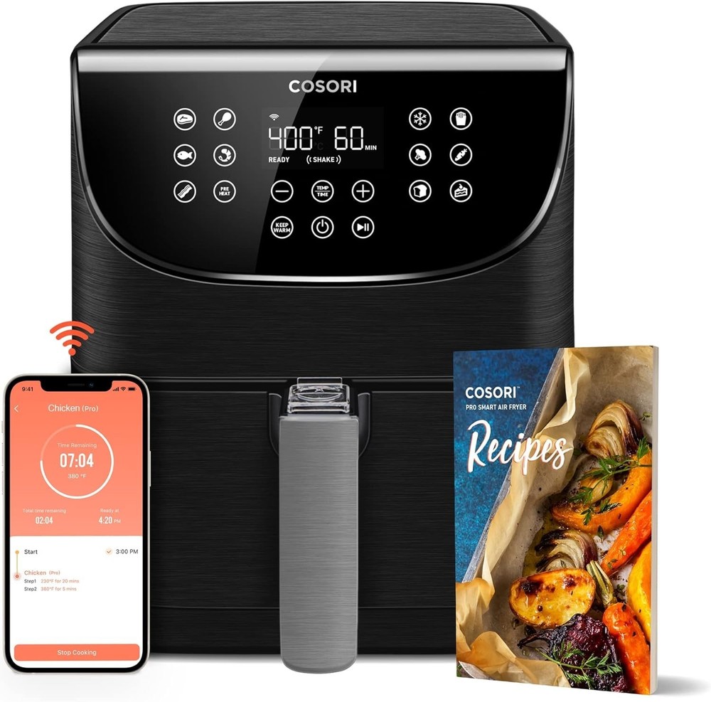 5.8QT Pro Gen Smart 11-in-1 Toaster Oven , 100 Recipes Cookbook, 200+ Online Rec