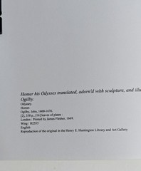 Homer His Odysses Translated PB John Ogilby EEBO Edition 2010