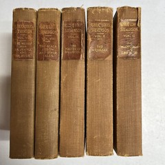 Robert Louis Stevenson works Volumes 1 & 3-26 (1900) Charles Scribner’s Sons HC