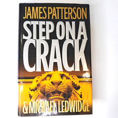 Step On A Crack Book, James Patterson 2007 Mystery Thriller Hardcover 383 Pages