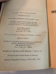 PASSING THROUGH THE FLAME NORMAN SPINRAD PB 1976 BERKELEY HOLLYWOOD SINS 1970’s