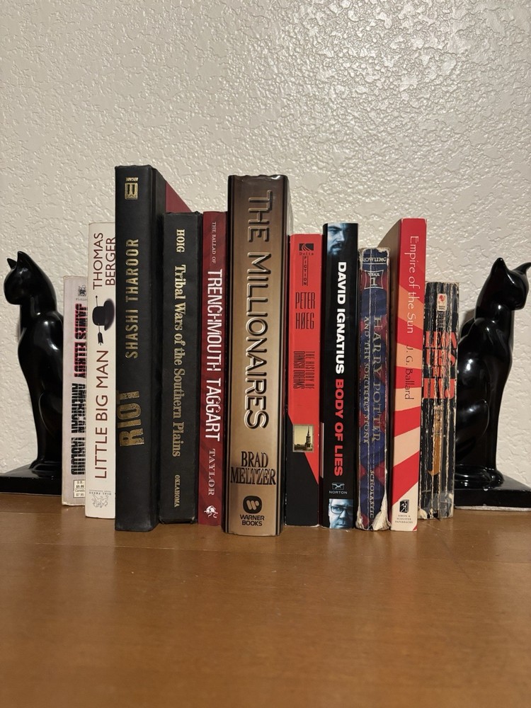 Used Vintage Book Lot Hardcover Paperback Mixed Genres Fantasy Fiction History
