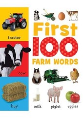 First 100 Farm Words Board Books Sarah Creese