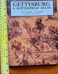 Gettysburg – A Battlefield Atlas by Craig L. Symonds (1992, Hardcover) EC