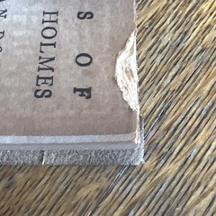 1920s Small Red Book TALES OF SHERLOCK HOLMES Sir A. Conan Doyle Little Luxart