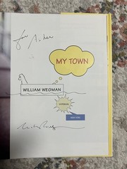 My Town by William Wegman (1998 Hardcover) 1st Edition