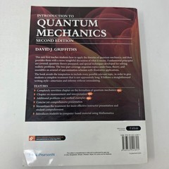 Introduction to Quantum Mechanics Griffiths 2018 Second Edition Physics Pearson