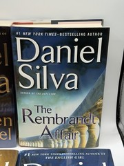 Lot Of 6 Daniel Silva Hardcover Novels Books – Fallen/Heist/English/Black Widow