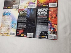 Demon Slayer Kimetsu No Yaiba Lot 6 Vol 1, 6, 8, 9, 10 & Water & Flame Eng Manga