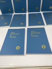 Lot 10 ESV Gideons Personal Size Thinline New Testament Psalms Bible Paperback