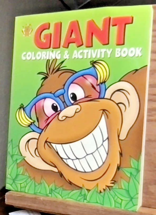 Giant Coloring & Activity book All Pages Untouched and Anxious for your Colorers