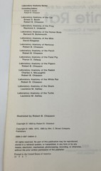 Laboratory Anatomy Ser. Anatomy of the White Rat by Robert Chiasson VINTAGE 1980