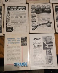 Lot of 10 Different Vintage 1950’s Astounding Science Fiction Pulp Magazines