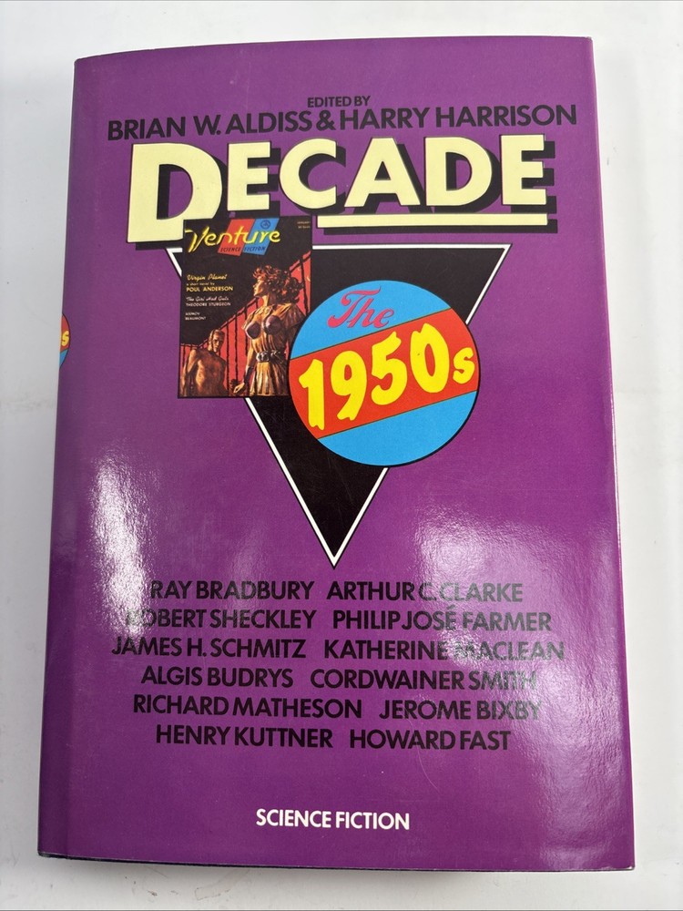 Decade: The 1950s ed. Harry Harrison Brian W. Aldiss 1978 HC First print USA DJ