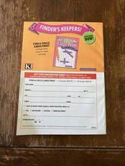 KAPPA Large Print WORD-FINDS Puzzle Volume 84 , 160 Pages Easy To Read