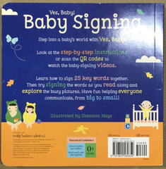 Yes, Baby! Baby Signing – by Sarah Creese (Board Book) NEW 📖