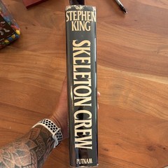 Stephen King SKELETON CREW 1985 HC/DJ G.P. Putnam’s Sons Don Brautigam