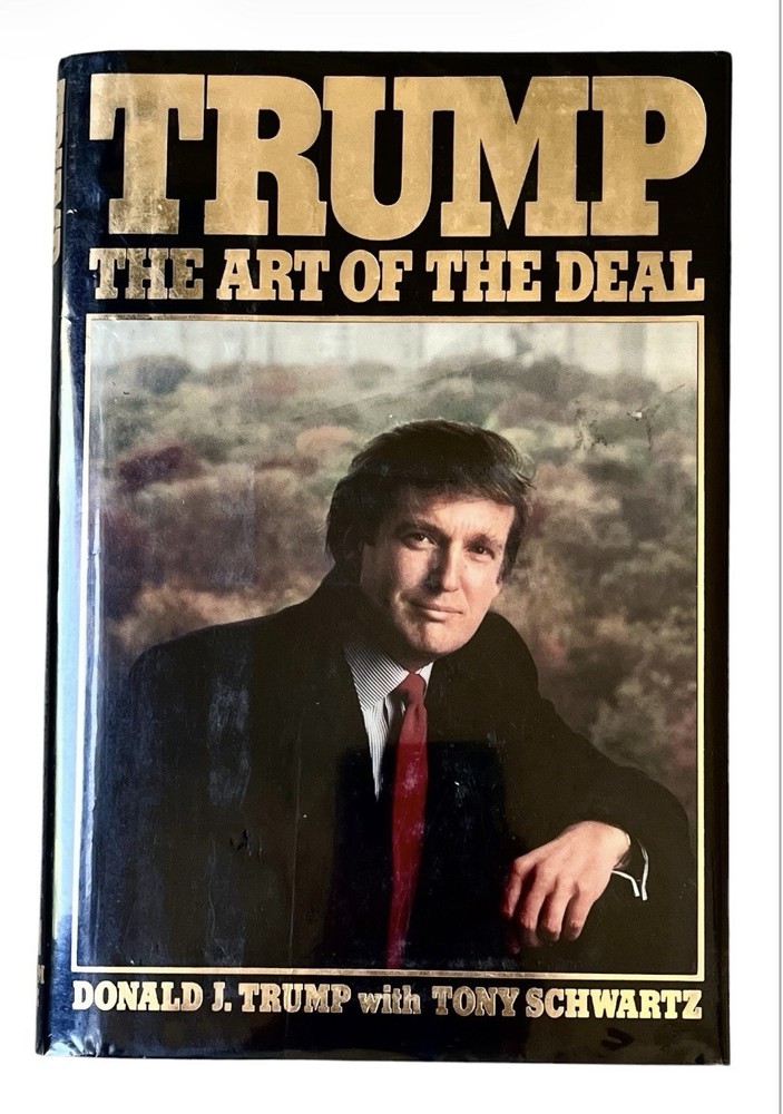 The Art of the Deal ~ Donald Trump ~ HC/DJ ~ True First Edition/1st Print ~ VG
