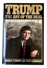 The Art of the Deal ~ Donald Trump ~ HC/DJ ~ True First Edition/1st Print ~ VG