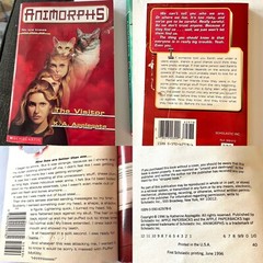 Animorphs Andalite Chronicles Vintage Applegate Kid’s Scholastic 7 Paperbacks