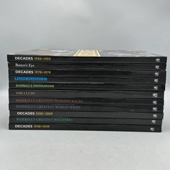 MLB’s Insiders Club Baseball’s Greatest Decades Lot of 11 Hardcover Books