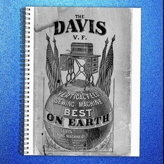 DAVIS Vertical Feed Sewing Machine Instruction Manual BIND – FRONT & BACK