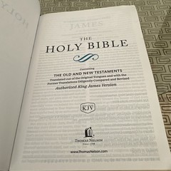 KJV, Large Print Verse-by-Verse Reference Bible, Maclaren Series, Leather – GOOD