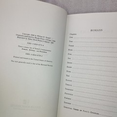 Newell Commentaries Romans Hebrews Revelation Set 1987 Baker Book House