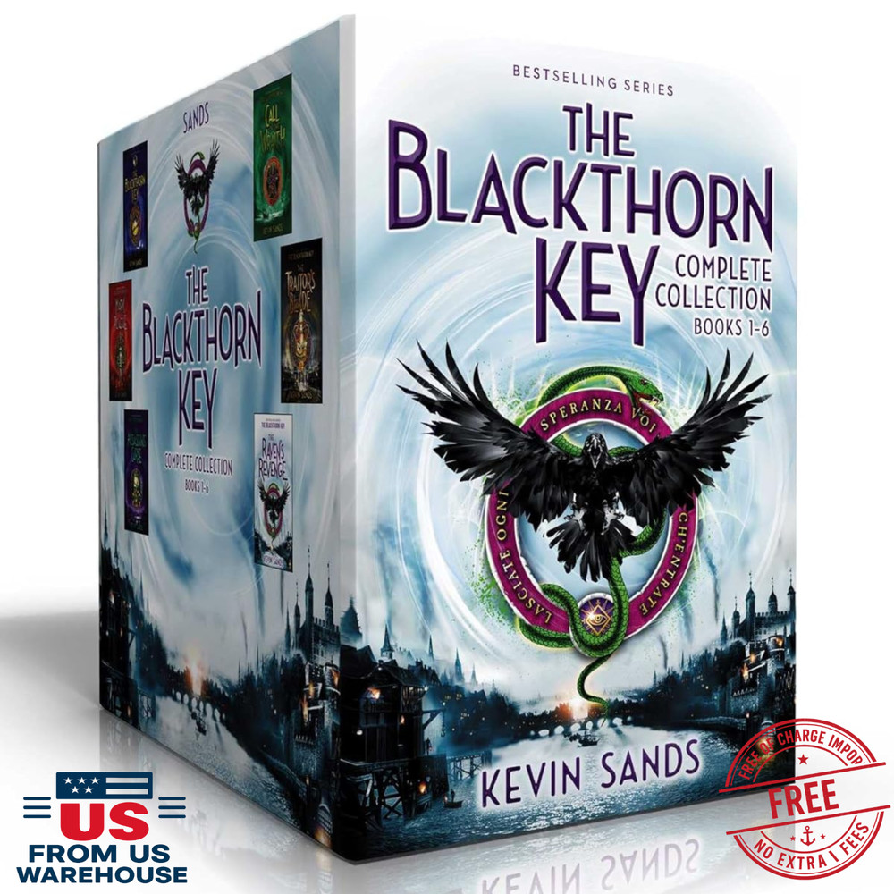 Blackthorn Key Complete Set 1-6 Hardcover Box Set Kevin Sands NEW