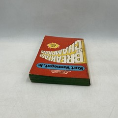 Vintage Breakfast Of Champions Kurt Vonnegut Jr Novel PB Red 1975 USA Satire