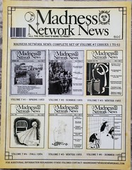 Madness Network News 8.5 X 11 Full Volume Books, (Volumes: 1, 2, 3, 5, 6, 7 & 8)