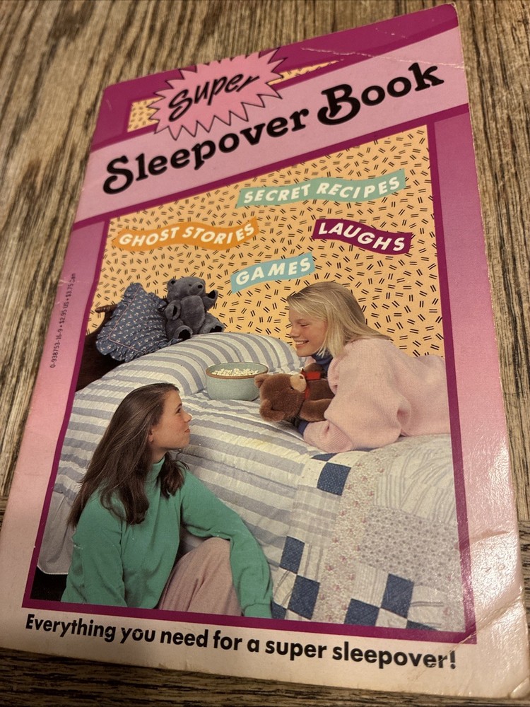 Super Sleepover Kit by Daniella Burr (Vintage Paperback, 1988)