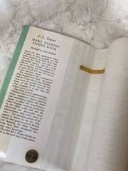 Mary Poppins Comes Back, P.J. Travers 1965, Vintage Beloved Book W/ Dust Cover