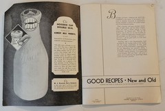 Vintage 1930’s „Good Recipes-Old And New” Magazine Style Cookbook