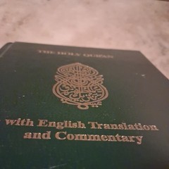 The Holy Qur’an With English Translation And Commentary English & Arabic GOLD ED