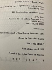RARE Uncorrected Proof-NEW/Unread-John C Wright-The Golden Age-One Owner-1st/1st