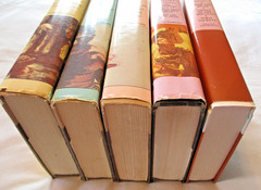 THE SACKETTS Complete 5 Volume Series by LOUIS L’AMOUR Book Club Edition HCDJ