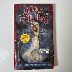 Zodiac Chillers #1 Rage Of Aquarius – Carol Ellis First Printing